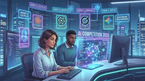 مقایسه مدل‌ها و عامل‌های هوش مصنوعی (AI Agents) برنامه‌نویسی در 2026