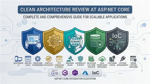 بررسی عمیق و همه‌جانبه معماری تمیز (Clean Architecture) در ASP.NET Core