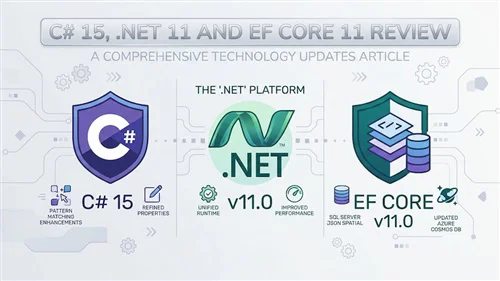 بررسی مهمترین ویژگیهای .NET 11، EF Core 11 و C# 15