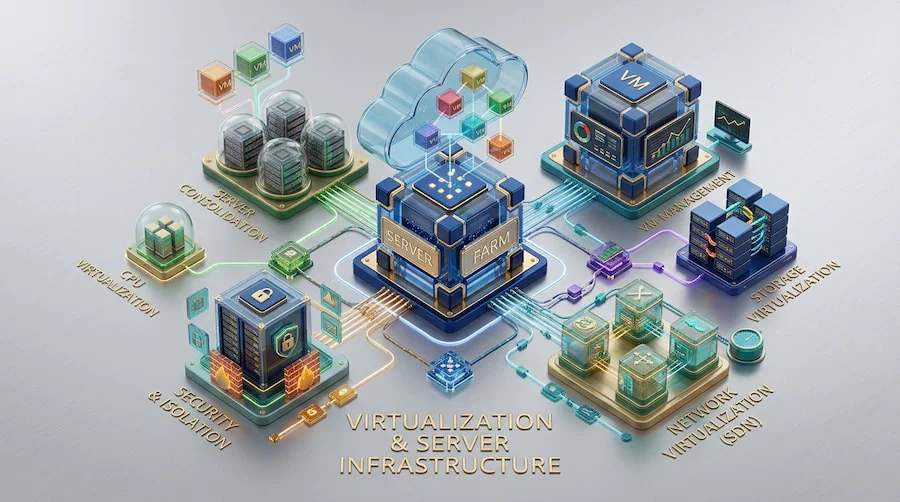 شبکه و مجازی سازی با محصولات VMware